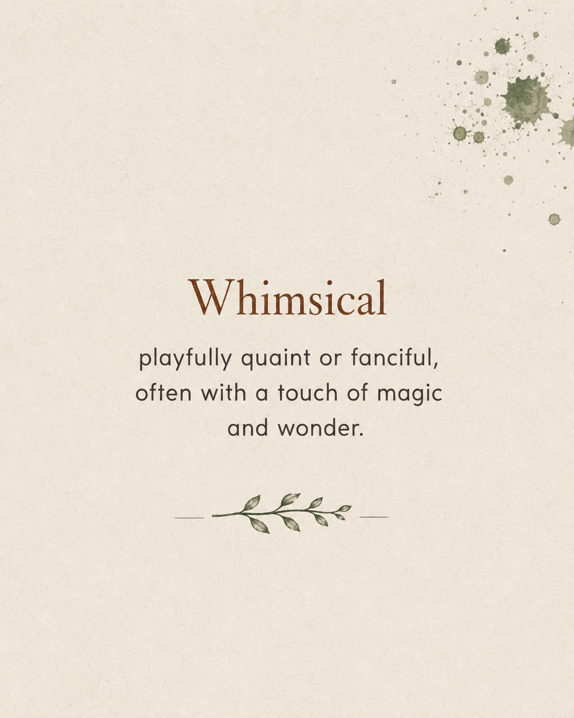 Whimsical brand voice artwork